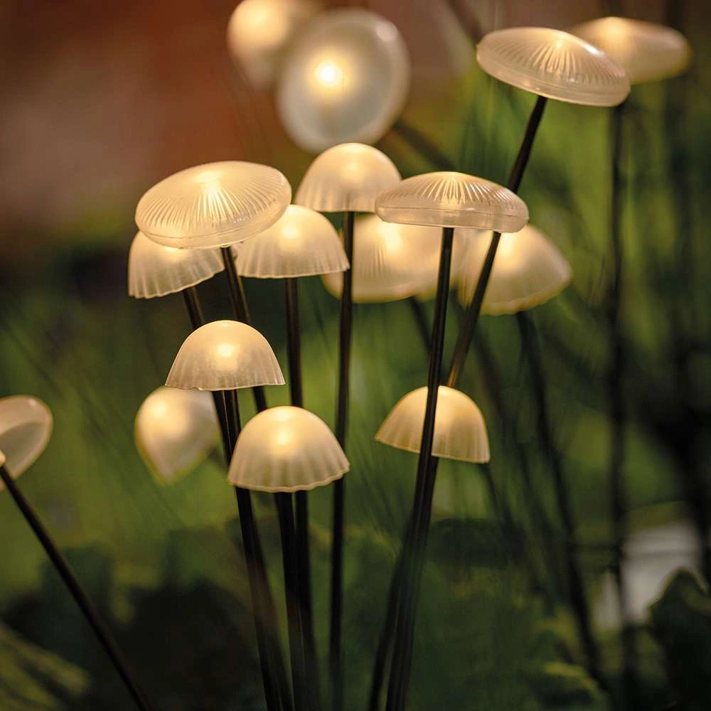 19 Mushroom Solar Lights Waterproof
