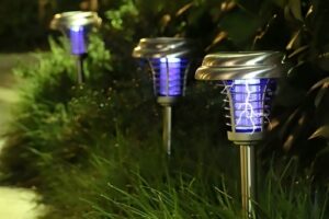 sm241031 stainless steel solar mosquito light silver spray paint（3）(1)