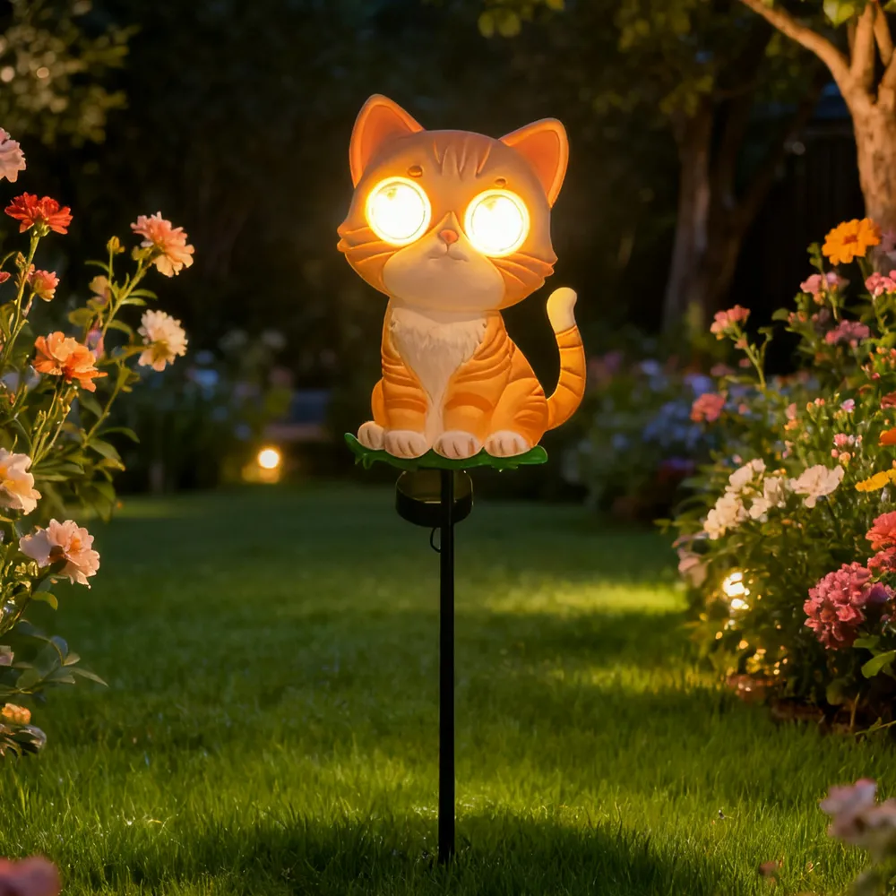 sm251038 iron+pp cat eye solar stake light (7)