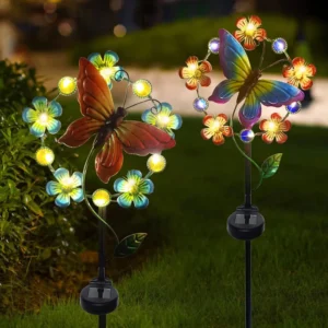 sm251150 iron+pp solar butterfly stake light (1)