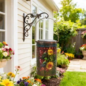 sm251197 iron solar flower cut out lantern (1)