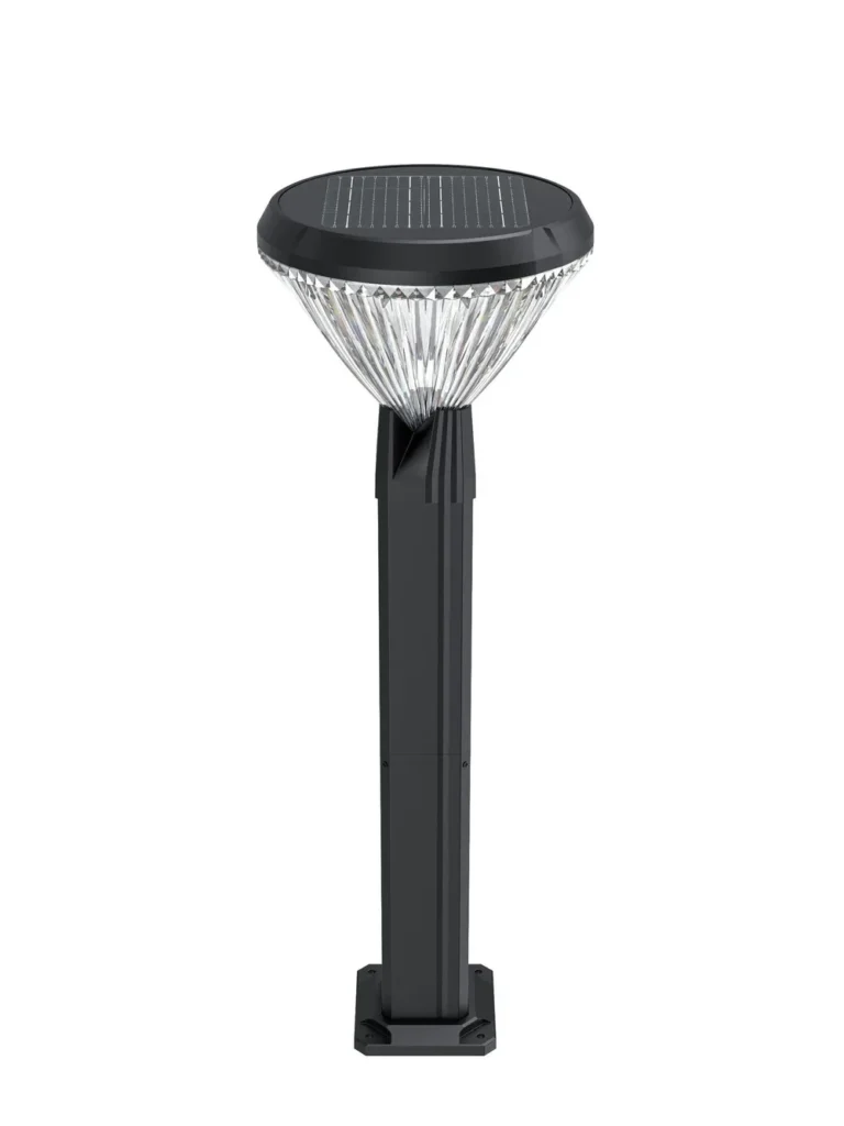 sm251210 cast aluminum + pc solar street light circular shape (1)