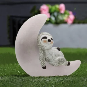 sm251243 resin+abs+pp solar resin sleeping sloth light (1)