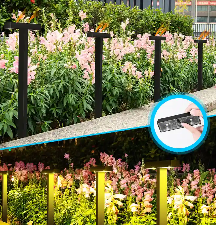 sm251274 abs+pc t shaped solar projection stake light (4)