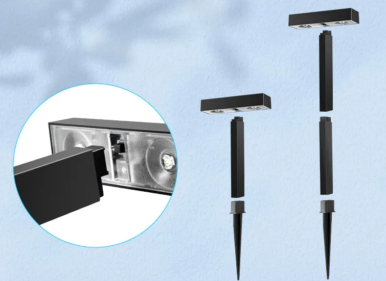 sm251274 abs+pc t shaped solar projection stake light (6)