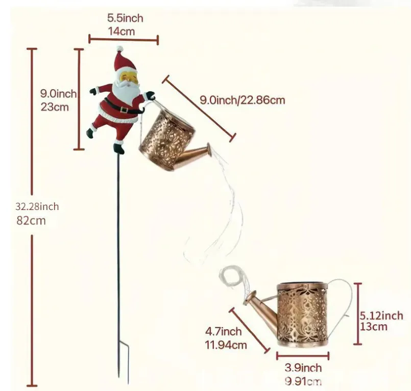 sm251275 iron solar powered water kettle stake light (2)