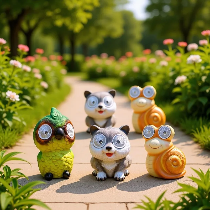 sm251286 resin animal solar light (2)