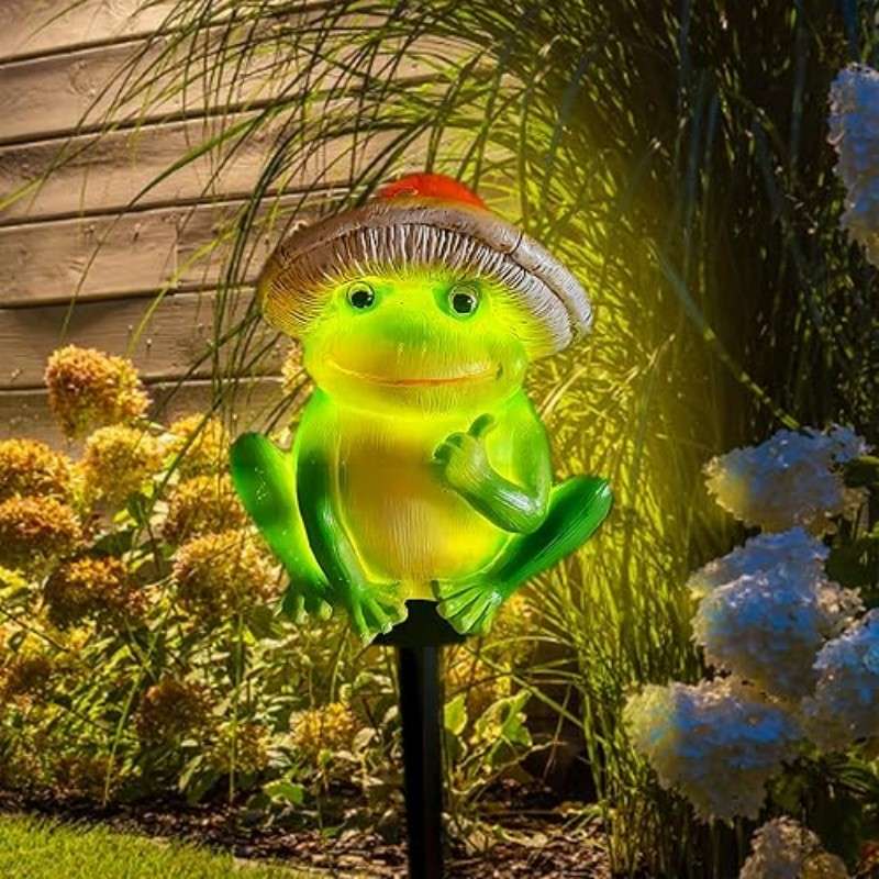 sm251306 resin, pp resin frog solar stake light