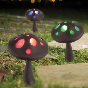 sm251378 pp solar powered mushroom stake light (6)
