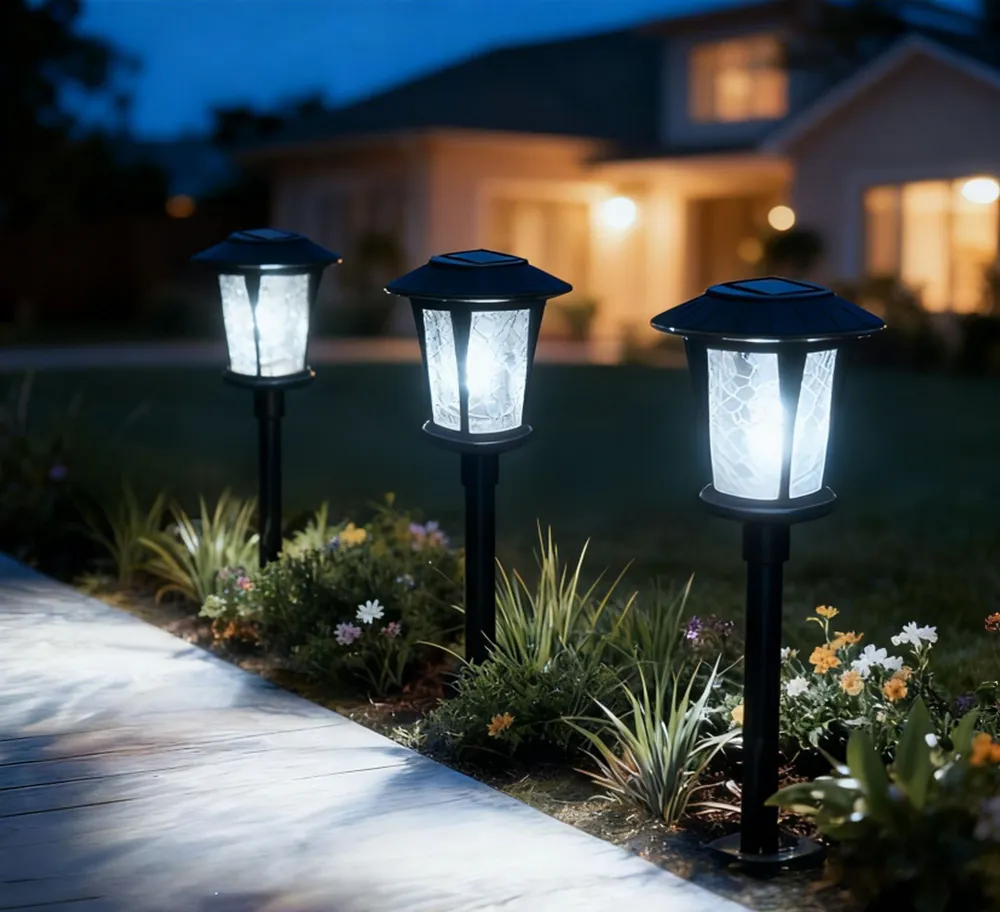 sm26025 glass+abs (new design) cracked glass solar stake light (2)