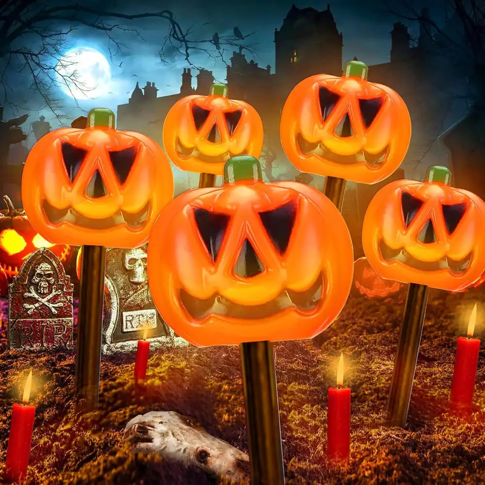 Pumpkin Solar Lights