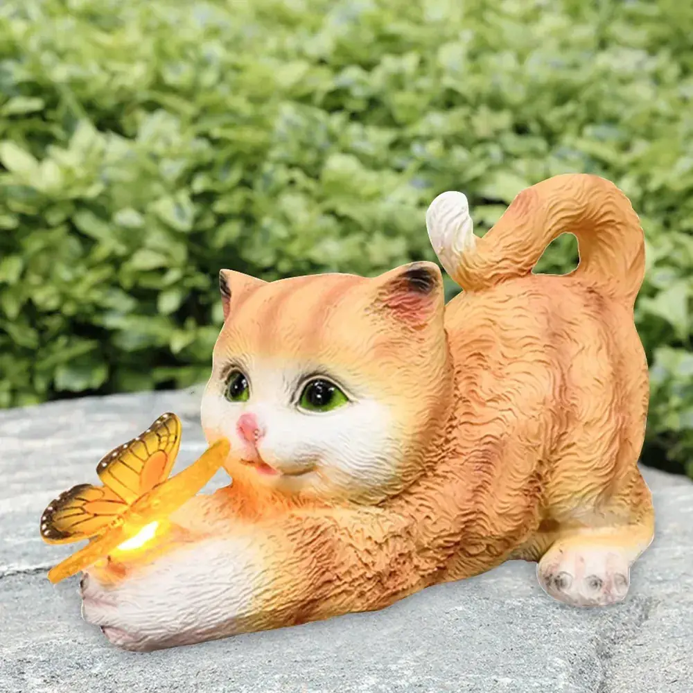 Cat Solar Lights