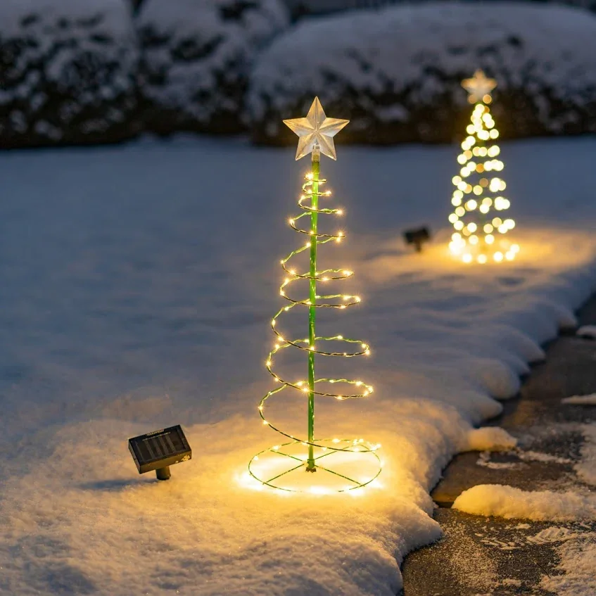 Christmas Tree Solar Lights