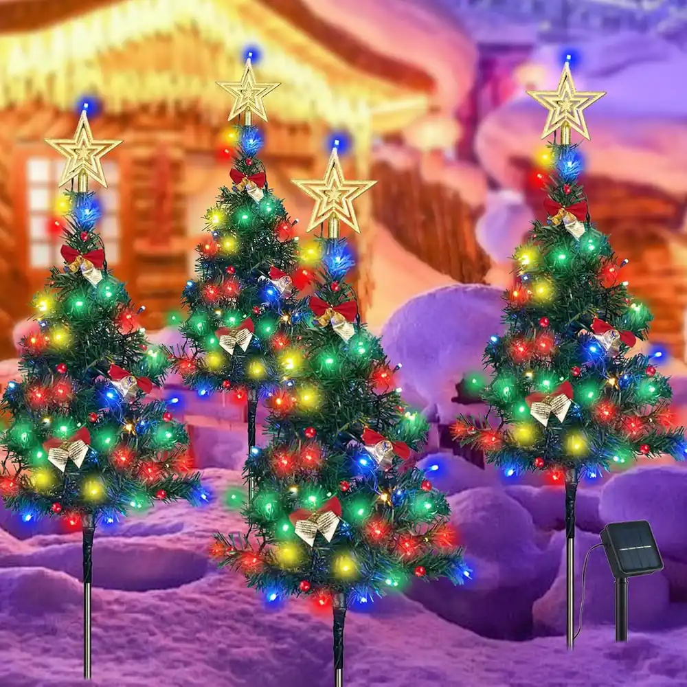 Christmas Tree Solar Lights