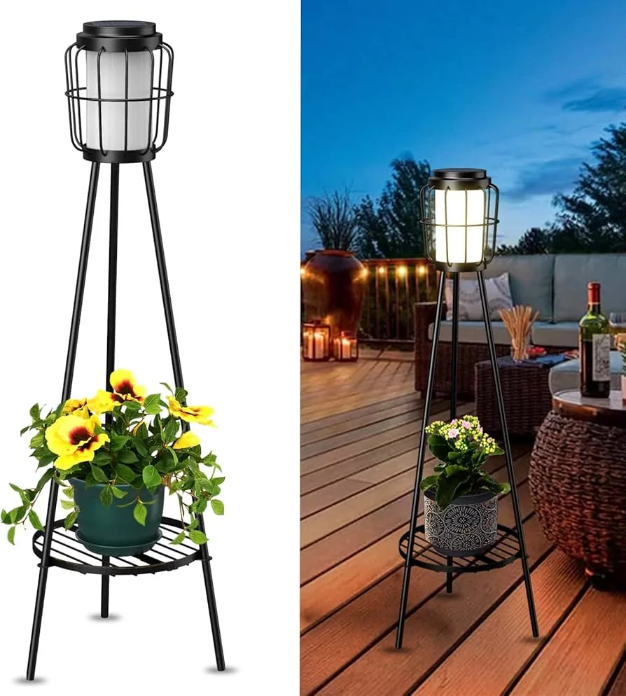 Planter and Flower Holder Solar Lights