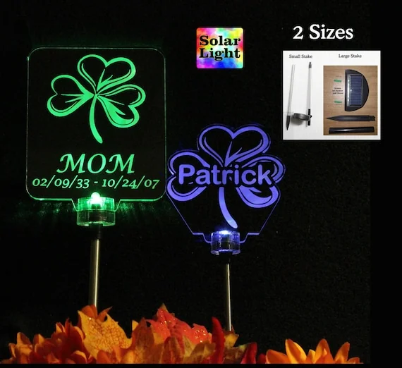 Grave Marker Solar Lights