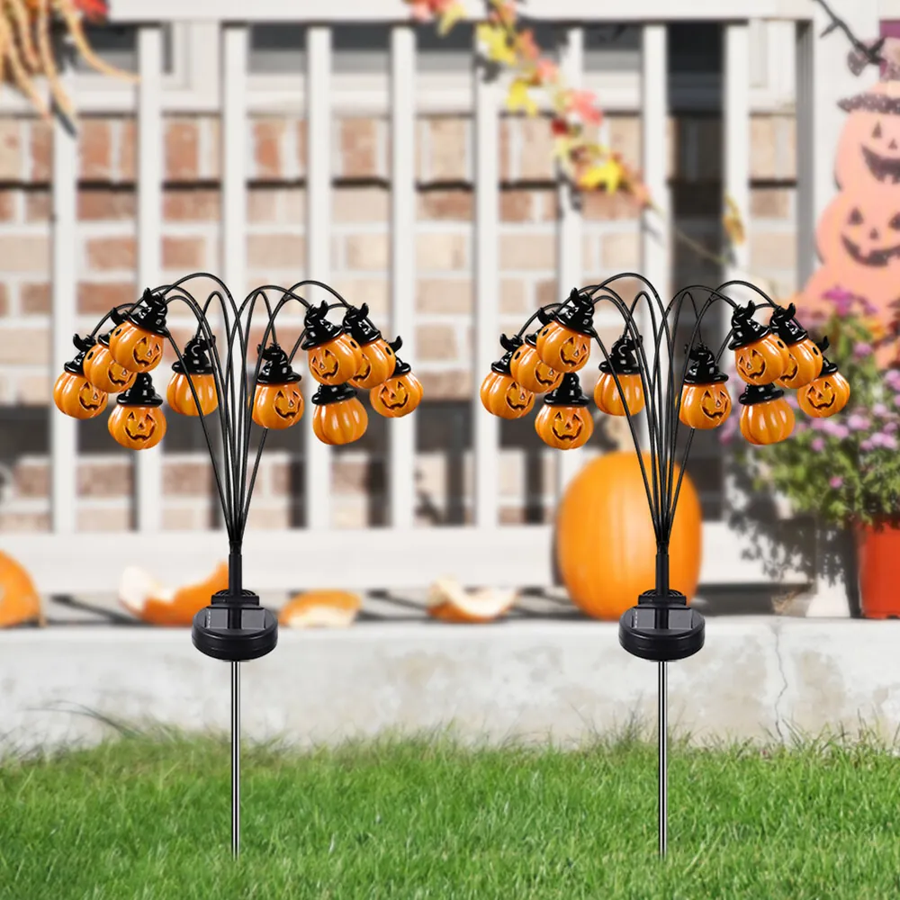 Pumpkin Solar Lights