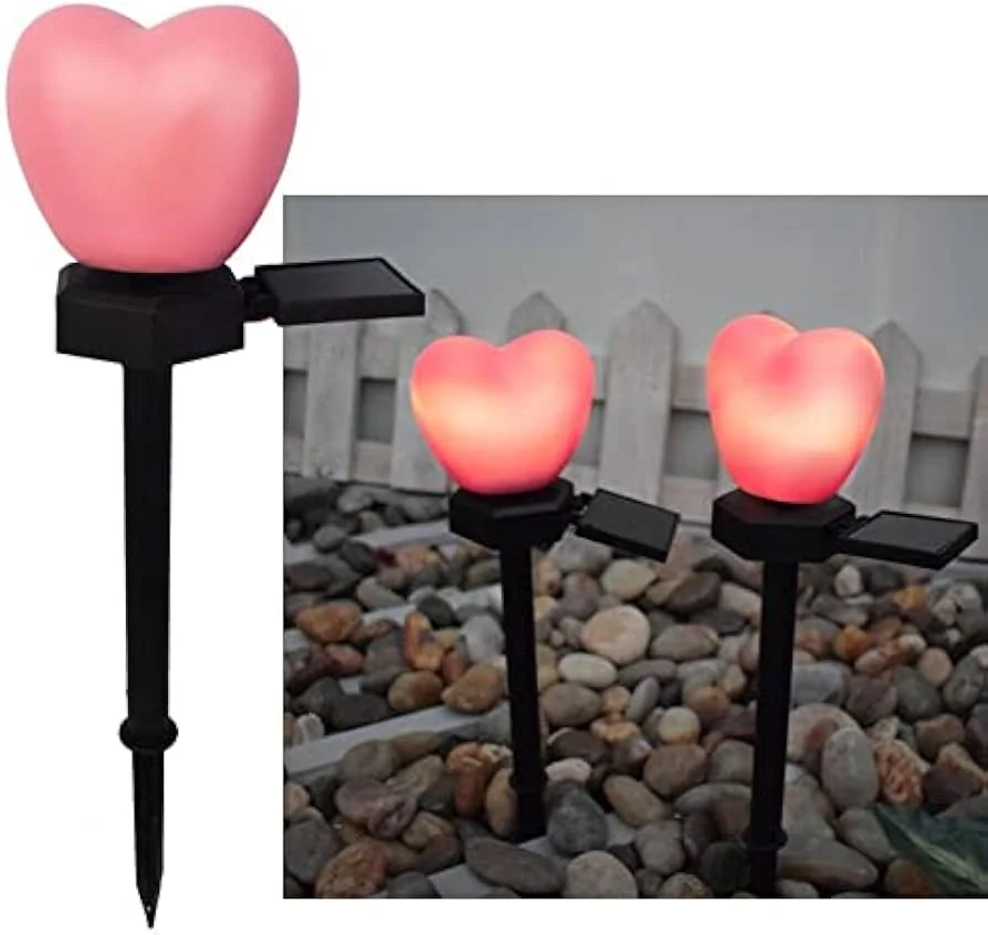 Heart Shape Solar Lights