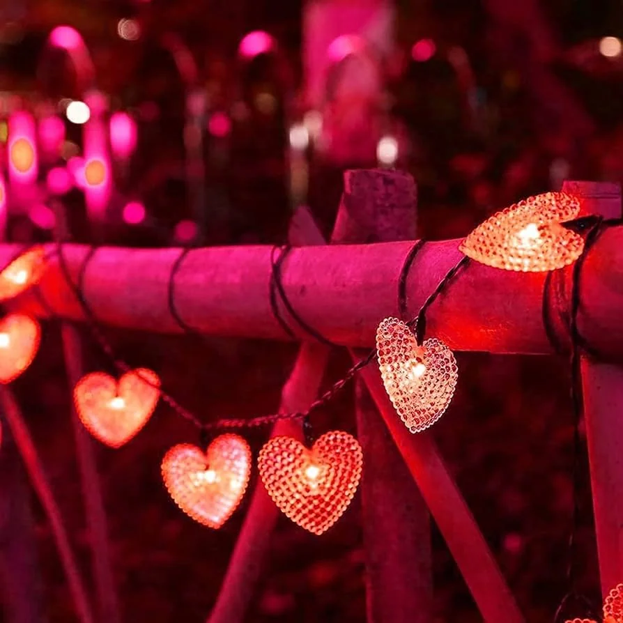 Heart Shape Solar Lights