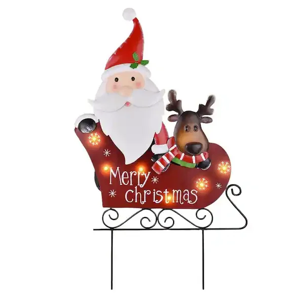 Santa Claus Solar Lights