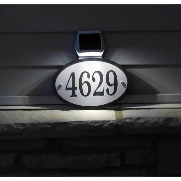 House Number Solar Lights