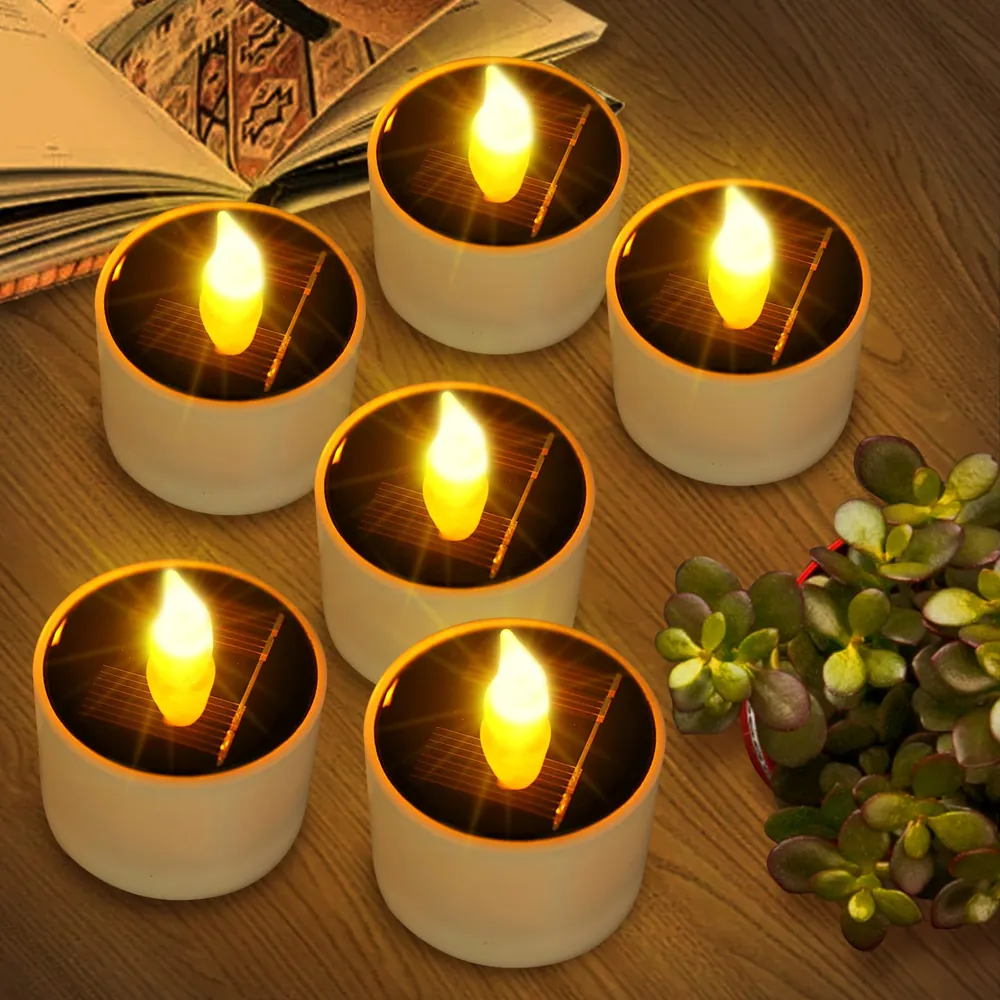 Candle Solar Lights
