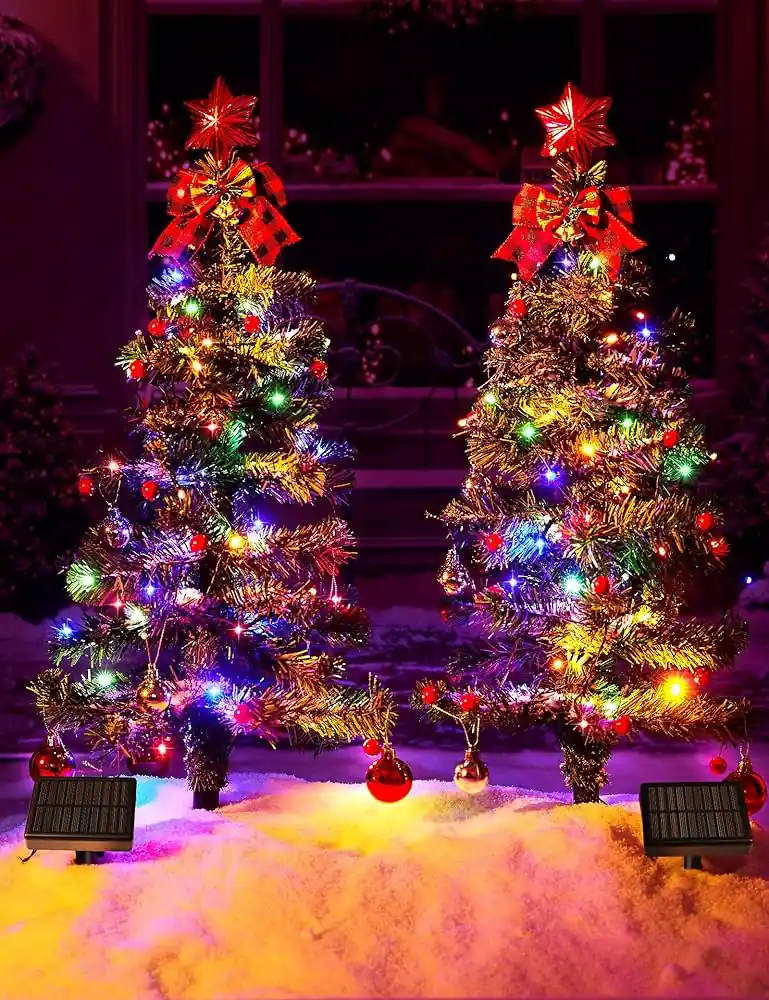 Christmas Tree Solar Lights