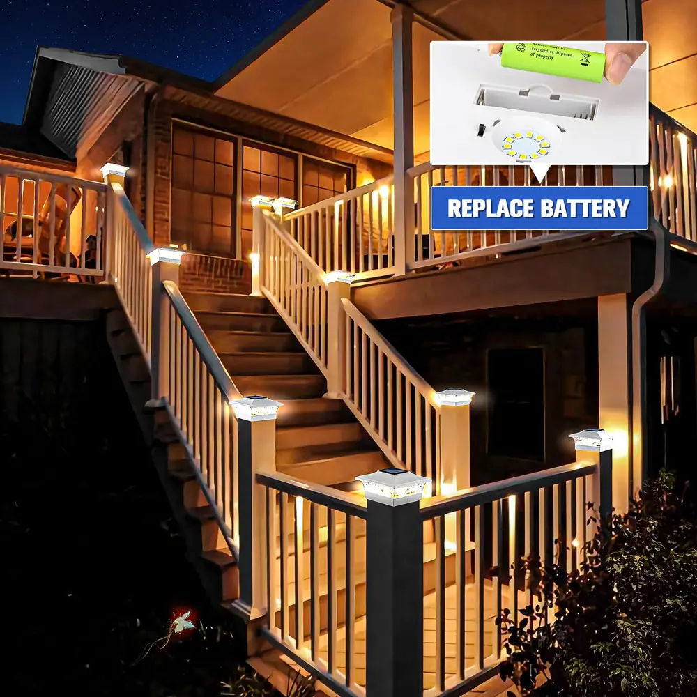 Deck Post Solar Lights