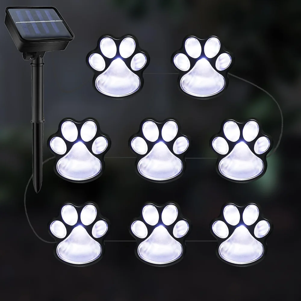 Paw Solar Lights