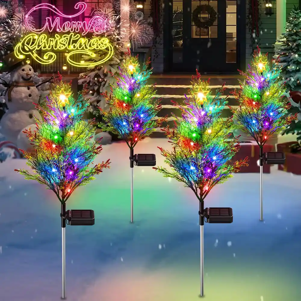 Christmas Tree Solar Lights