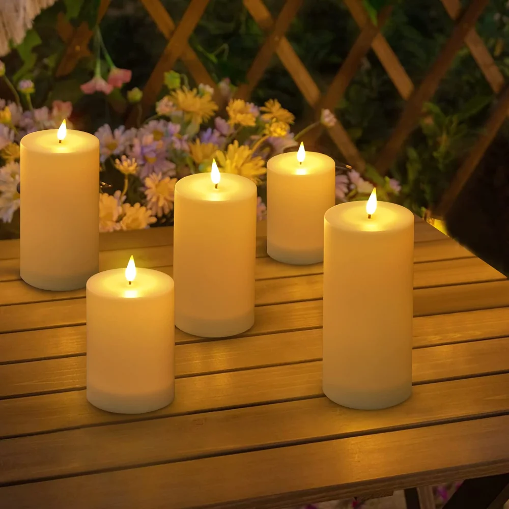 Candle Solar Lights