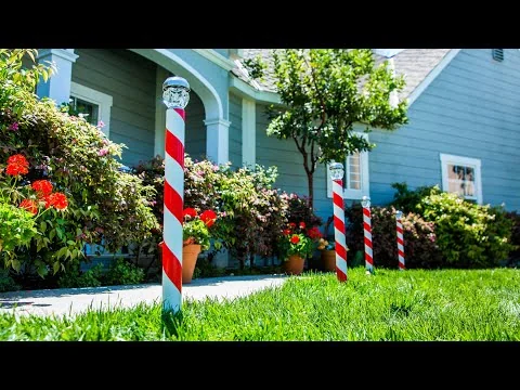 Candy Cane Solar Lights