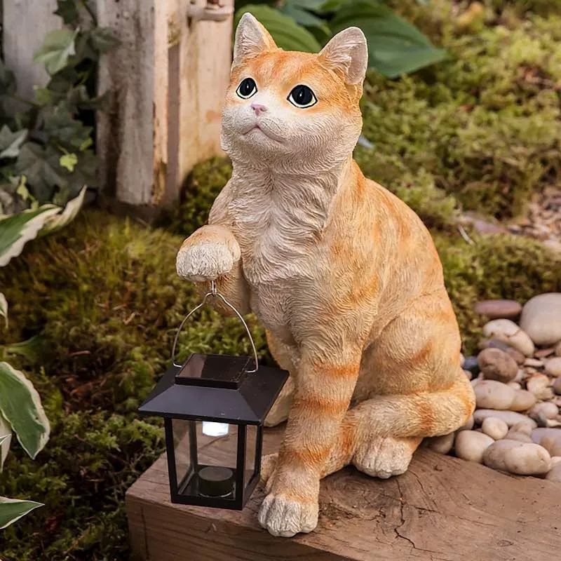 Cat Solar Lights