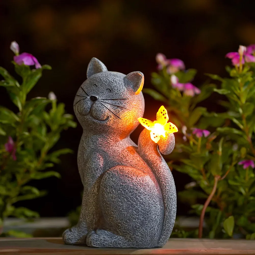 Cat Solar Lights