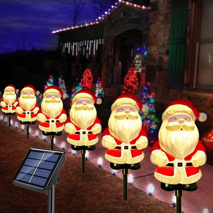 Santa Claus Solar Lights