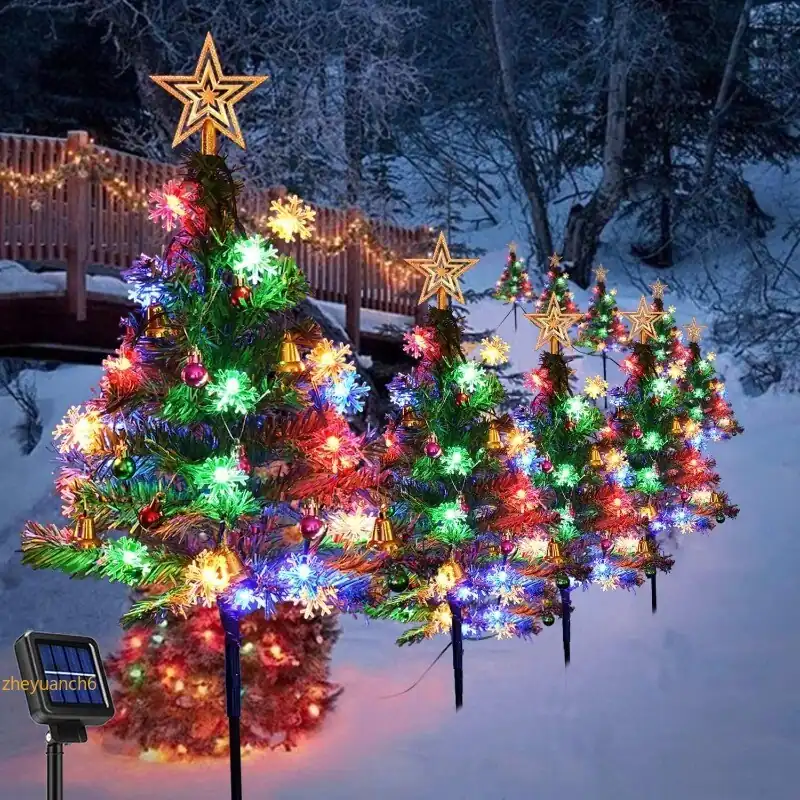 Christmas Tree Solar Lights