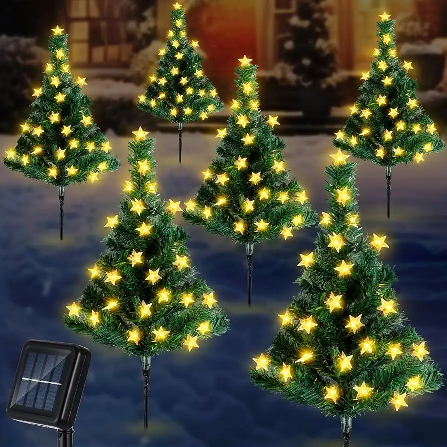 Christmas Tree Solar Lights