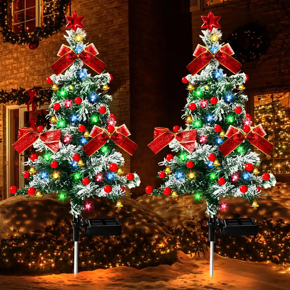 Christmas Tree Solar Lights