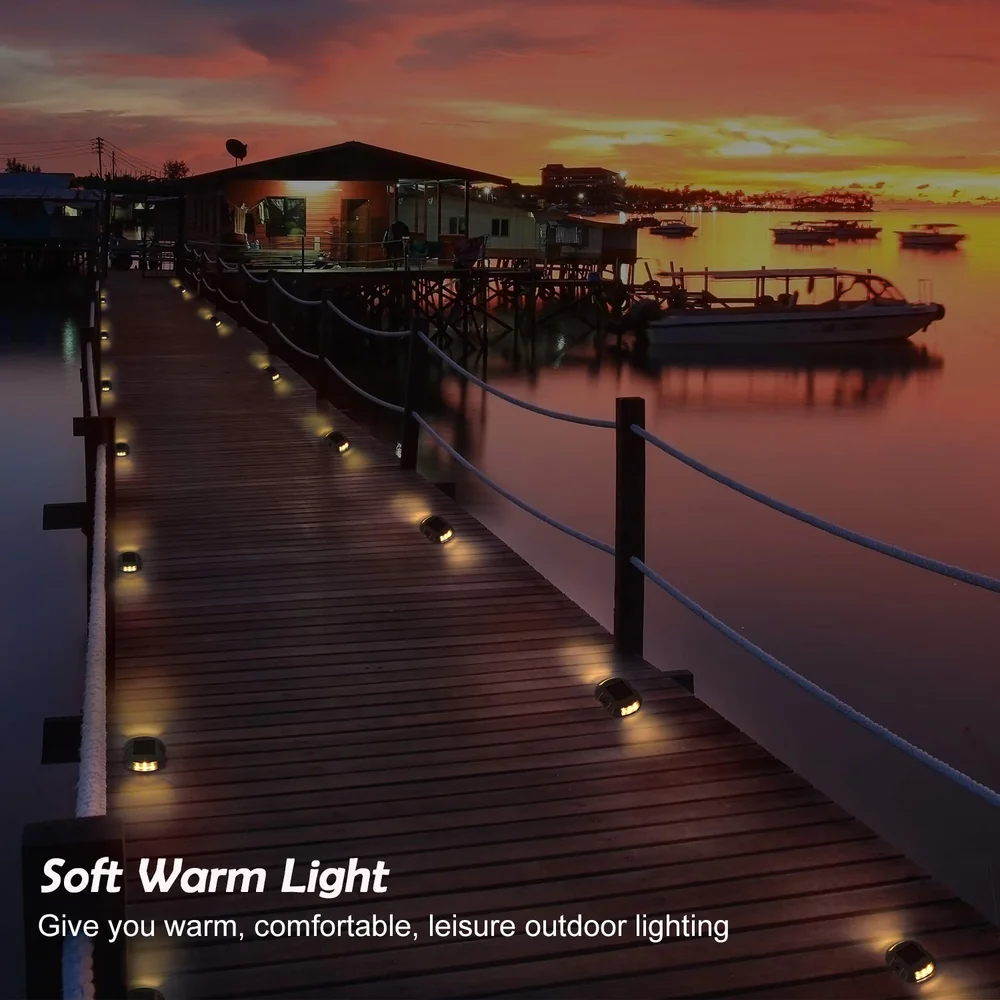 Deck Dock Solar Lights