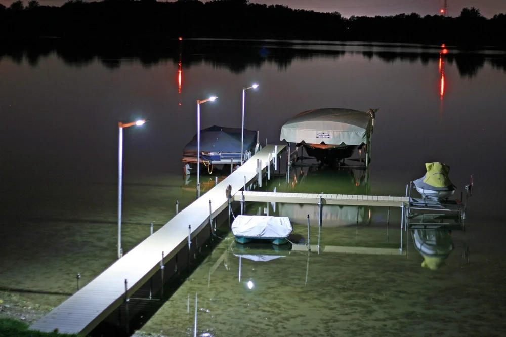 Deck Dock Solar Lights