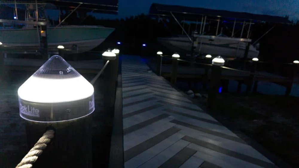 Deck Dock Solar Lights