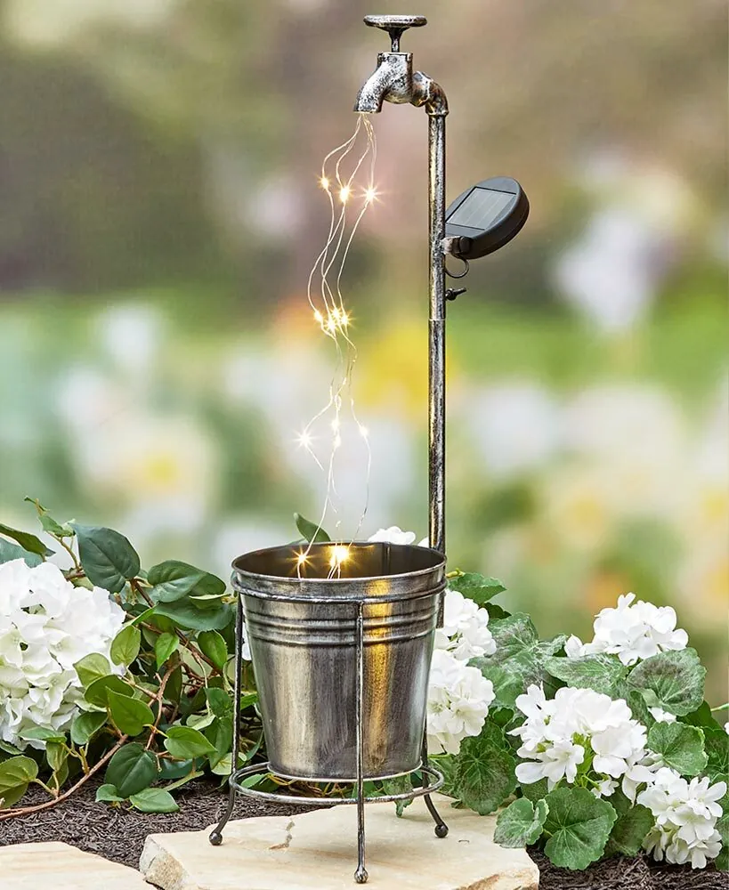 Planter and Flower Holder Solar Lights