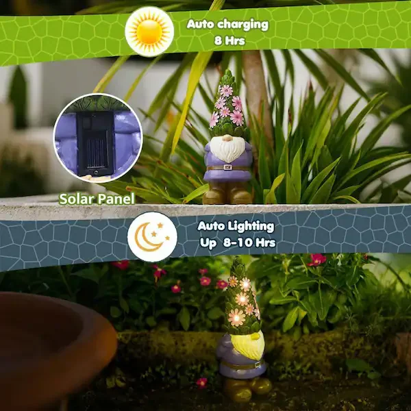 Dwarf and Gnome Solar Lights