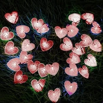 Heart Shape Solar Lights