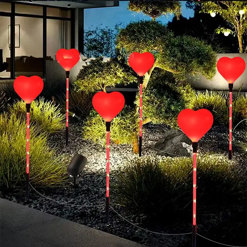 Heart Shape Solar Lights