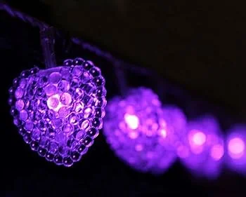 Heart Shape Solar Lights