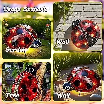Ladybird Solar Lights
