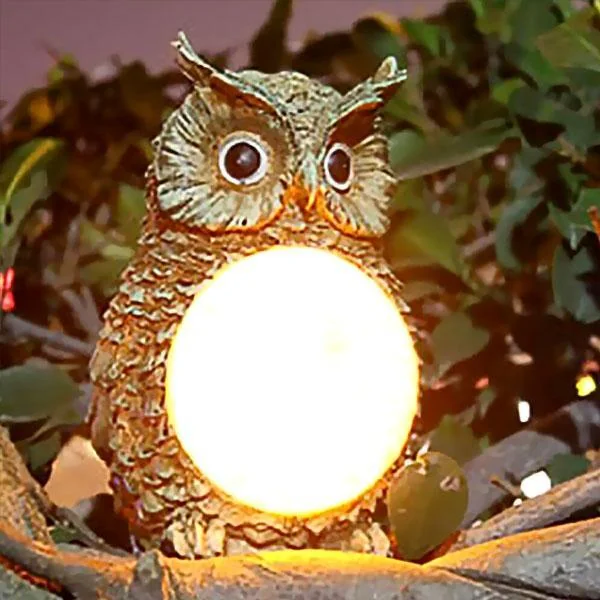 Owl Solar Lights