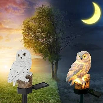 Owl Solar Lights