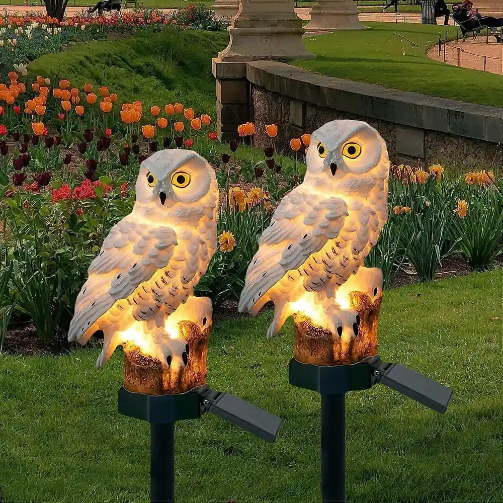 Owl Solar Lights